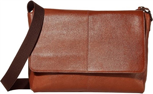 Leather crossbody clearance messenger bag women's